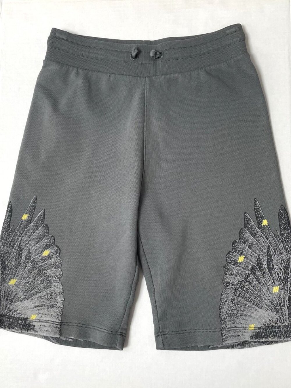 Marcelo Burlon  Kids of Milan Gray Cotton Shorts  Boy 10